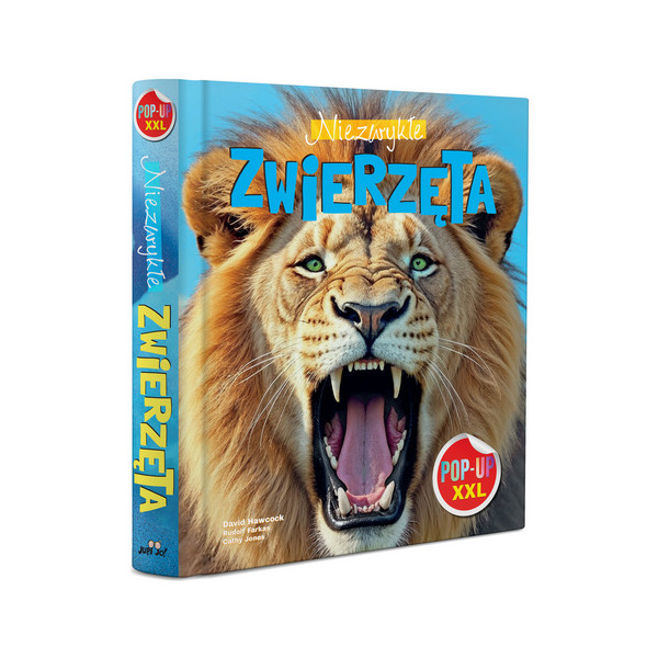 NIEZWYKŁE ZWIERZĘTA. POP-UP rozkładana książka kartonowa Cathy Jones wyd. JupiJo 3+