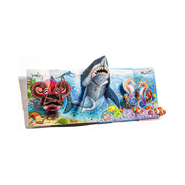 NIEZWYKŁE ZWIERZĘTA. POP-UP rozkładana książka kartonowa Cathy Jones wyd. JupiJo 3+