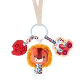 LEW JACK wielofunkcyjny brelok z mini zawieszkami Safari Lilliputiens 3m+