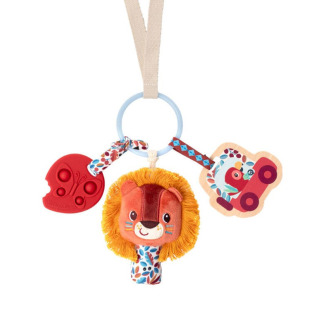 LEW JACK wielofunkcyjny brelok z mini zawieszkami Safari Lilliputiens 3m+