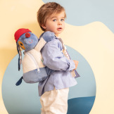 PIESEK JULES miękki plecak przytulanka Lilliputiens 12m+