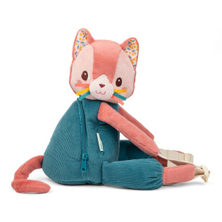 KOTKA JEANNE miękki plecak przytulanka Lilliputiens 12m+