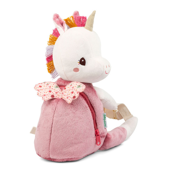 JEDNOROŻEC LENA miękki plecak przytulanka Lilliputiens 12m+