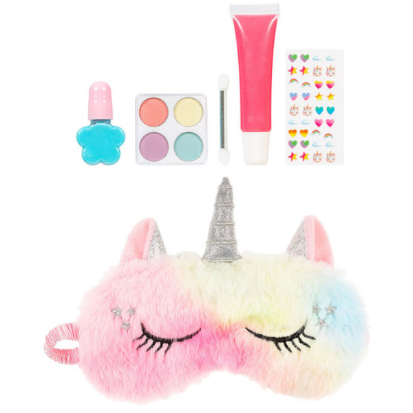 JEDNOROŻEC kosmetyki do makijażu dla dzieci zestaw z maską do spania Souza 6+