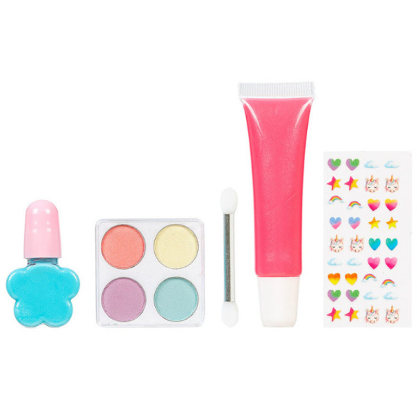 JEDNOROŻEC kosmetyki do makijażu dla dzieci zestaw z maską do spania Souza 6+