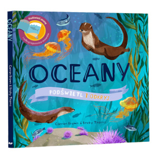 OCEANY Podświetl i odkryj książka Carron Brown, Becky Thorns wyd. Api Papi