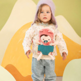 JEANNE szmaciana lalka dzidziuś w nosidełku i z czapeczką 24 cm Lilliputiens 18msc+