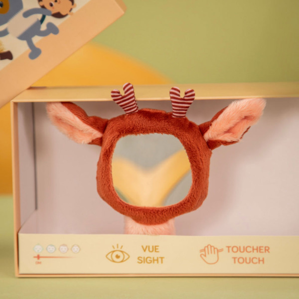 JEDNOROŻEC LENA multisensoryczny zestaw rozwijający zmysły 3 el. Lilliputiens 0+