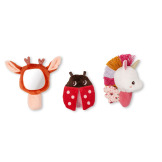 JEDNOROŻEC LENA multisensoryczny zestaw rozwijający zmysły 3 el. Lilliputiens 0+