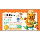 KUCHARZ BOBO zestaw kreatywny 100% naturalna ciastolina 4 szt. x 65g i akcesoria Paw Pals ChildGen 3+