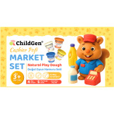 POFI I SKLEP zestaw kreatywny 100% naturalna ciastolina 4 szt. x 65g i akcesoria Paw Pals ChildGen 3+