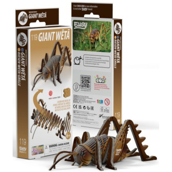 WETA OLBRZYMIA układanka przestrzenna owad 3D Eugy 6+
