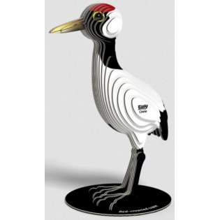 ŻURAW układanka przestrzenna ptak 3D Eugy 6+