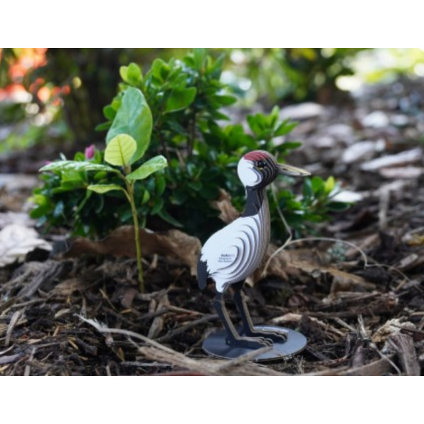 ŻURAW układanka przestrzenna ptak 3D Eugy 6+