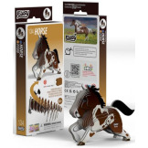 KOŃ układanka przestrzenna ssak 3D Eugy 6+