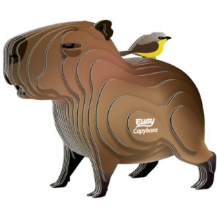 KAPIBARA układanka przestrzenna ssak 3D Eugy 6+