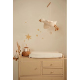 LATAJĄCA GĄSKA kremowa ozdoba do pokoju Newborn Naturals Little Dutch 0+