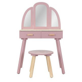 DUŻA TOALETKA drewniana z akcesoriami zabawa w dorosłych FSC Little Dutch 3+