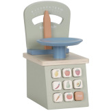 DREWNIANA WAGA SKLEPOWA ze wskaźnikiem do zabawy dla dzieci FSC Little Dutch 3+