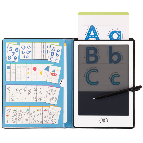 Podświetlany tablet do rysowania pad z ekranem LCD edukacyjny 40 szablonów do odrysowywania Apli Kids 4+