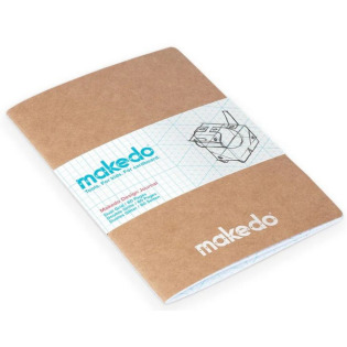 ZESZYT PROJEKTOWY  do konstruowania z kartonu DIY Makedo