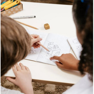 ZESZYT PROJEKTOWY  do konstruowania z kartonu DIY Makedo