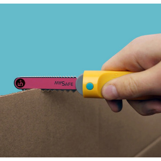 Bezpieczna piła do cięcia tektury i konstruowania z kartonu DIY Safe-Saw Makedo