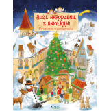 BOŻE NARODZENIE Z ANIOŁKAMI świąteczna wyszukiwanka książka kartonowa Birgit Gröger wyd. Jedność 2+