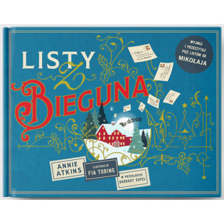 LISTY Z BIEGUNA książka w twardej okładce Annie Atkins wyd. Api Papi