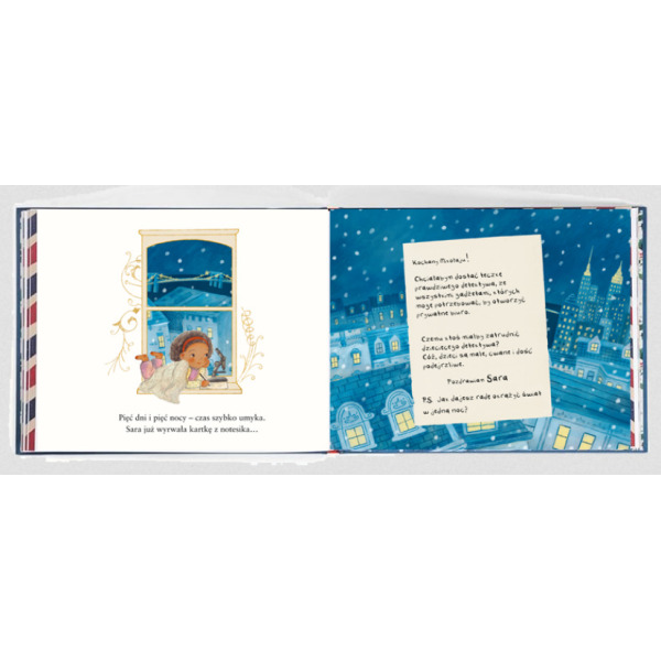 LISTY Z BIEGUNA książka w twardej okładce Annie Atkins wyd. Api Papi