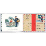 LISTY Z BIEGUNA książka w twardej okładce Annie Atkins wyd. Api Papi