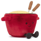 WESOŁY GARNUSZEK FONDUE przytulanka Amuseables 20 cm Jellycat 0+