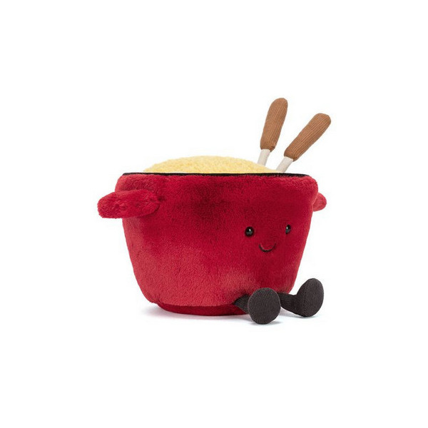 WESOŁY GARNUSZEK FONDUE przytulanka Amuseables 20 cm Jellycat 0+