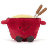 WESOŁY GARNUSZEK FONDUE przytulanka Amuseables 20 cm Jellycat 0+