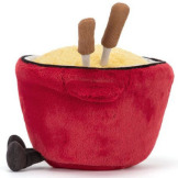 WESOŁY GARNUSZEK FONDUE przytulanka Amuseables 20 cm Jellycat 0+