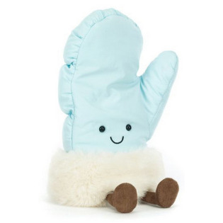 PLUSZOWA RĘKAWICZKA z jednym palcem świąteczna przytulanka Amuseables 25 cm Jellycat 0+