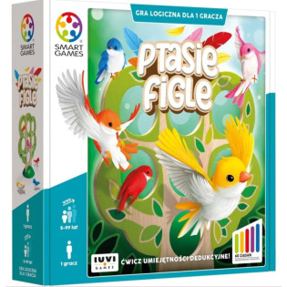 PTASIE FIGLE gra logiczna układanka Smart Games IUVI 5+