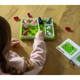 ZWIERZAKI NA WSI gra logiczna układanka Smart Games IUVI 5+