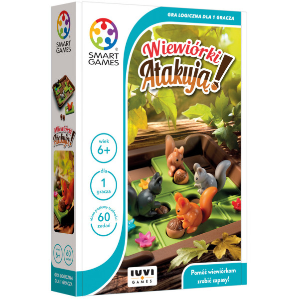 WIEWIÓRKI ATAKUJĄ! gra logiczna układanka Smart Games IUVI 6+