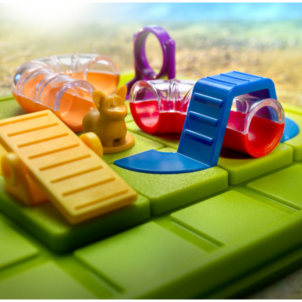 SMART PIESEŁ Bieg po medal gra logiczna układanka Smart Games IUVI 6+