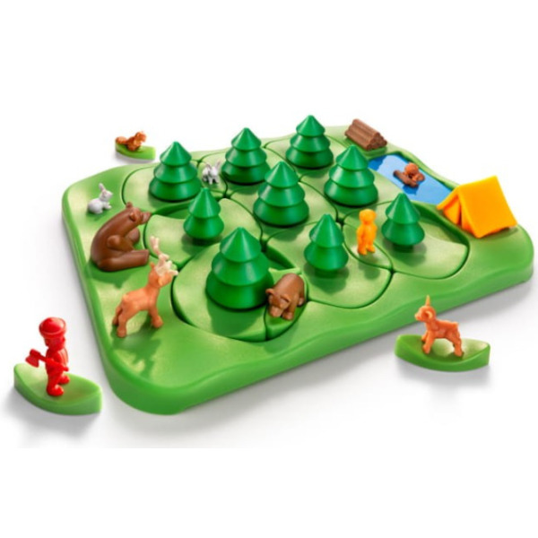 MISIE W LESIE gra logiczna układanka Smart Games IUVI 7+