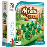 MISIE W LESIE gra logiczna układanka Smart Games IUVI 7+