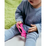 Gryzak dla dzieci Luuie The Dog Pink różowy piesek jamnik Luu Kids 4m+