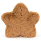 WESOŁA PIERNIKOWA GWIAZDKA brązowa świąteczna przytulanka Amuseables Star Cookie 13 cm Jellycat 0+