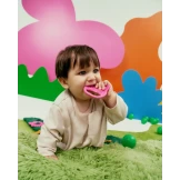 Gryzak dla dzieci Luuisa The Cat Pink różowy kotek Luu Kids 4m+