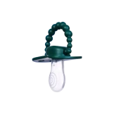 Smoczek pozycjonujący zestaw świąteczny 2 smoczków HOLY GREEN i SANTA RED 3-6M LUU Kids