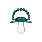 Smoczek pozycjonujący zestaw świąteczny 2 smoczków HOLY GREEN i SANTA RED 6M+ LUU Kids