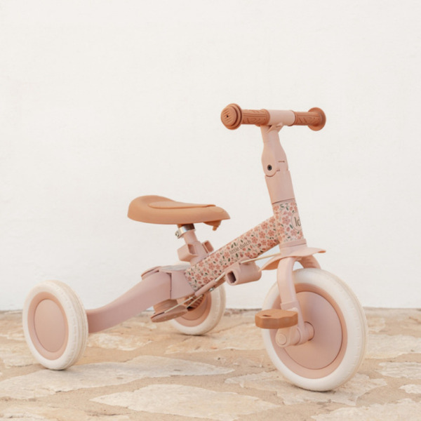 ROWEREK TRÓJKOŁOWY 4w1 z rączką  Fairy Floral Little Dutch 1+