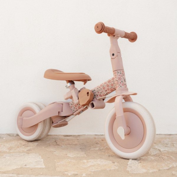 ROWEREK TRÓJKOŁOWY 4w1 z rączką  Fairy Floral Little Dutch 1+
