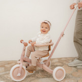 ROWEREK TRÓJKOŁOWY 4w1 z rączką  Fairy Floral Little Dutch 1+